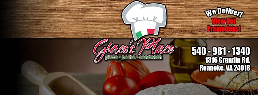 Graces Place Pizzeria | restaurant | 1316 Grandin Rd SW, Roanoke, VA 24015, USA | 5409811340 OR +1 540-981-1340