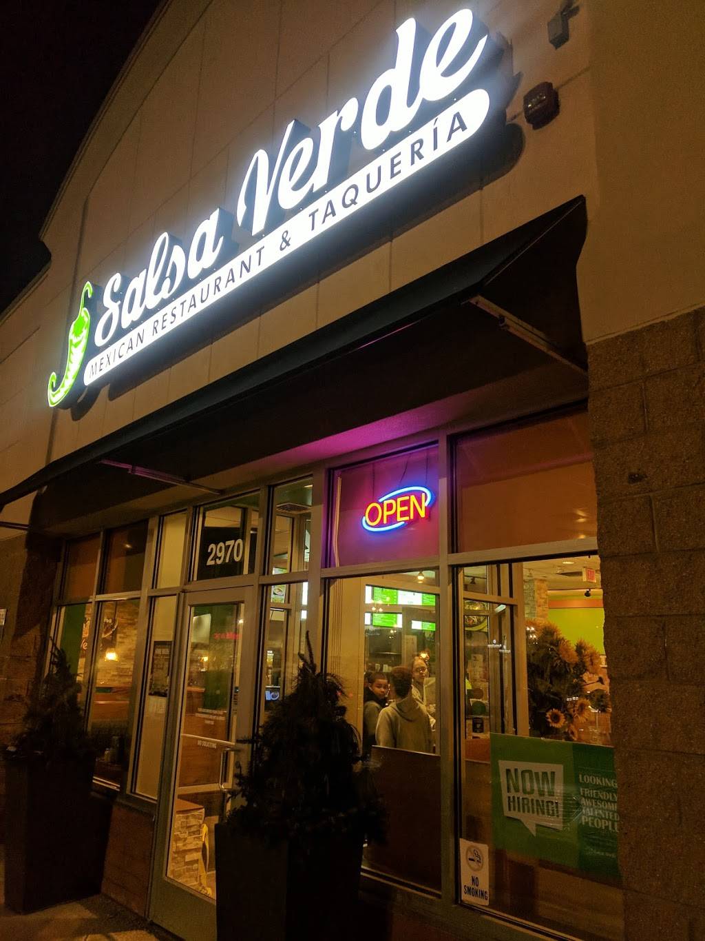 Salsa Verde | restaurant | 2970 US-34, Oswego, IL 60543, USA | 6305510200 OR +1 630-551-0200