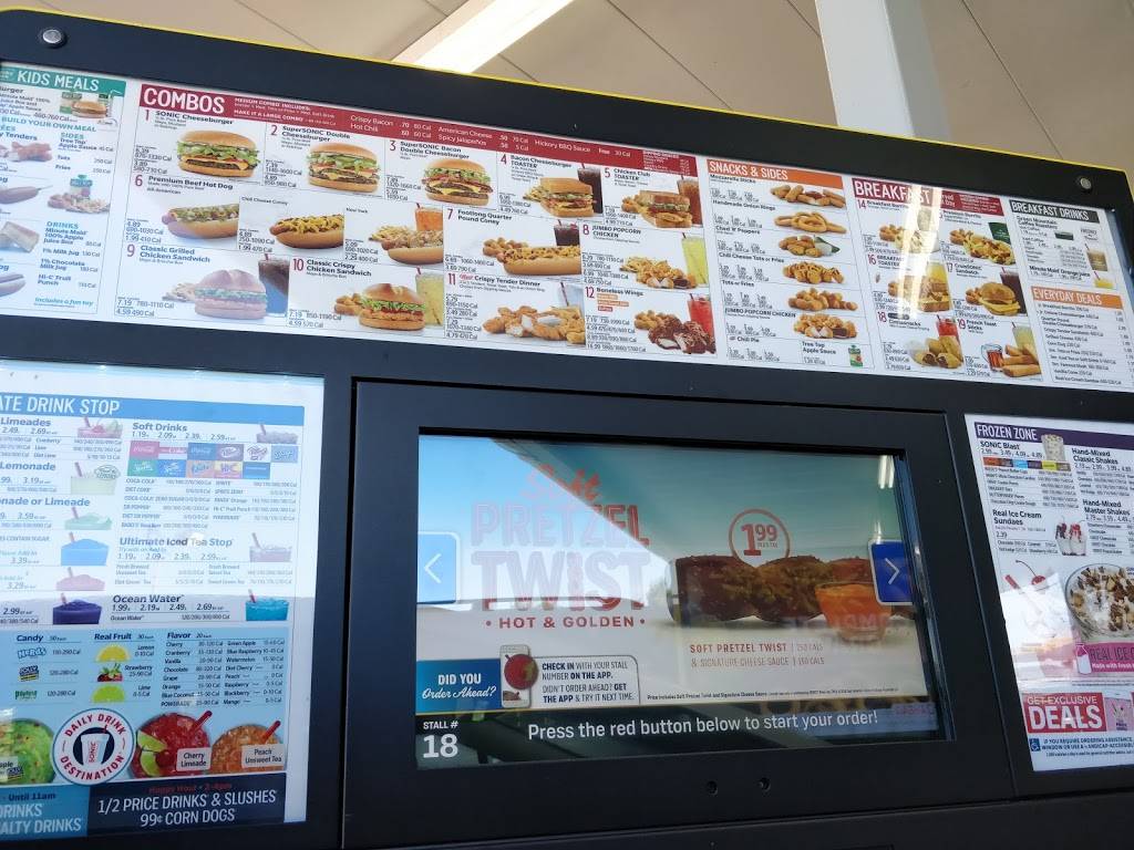 Sonic Drive-In | restaurant | 5963 W Main St, Houma, LA 70364, USA | 9855804805 OR +1 985-580-4805