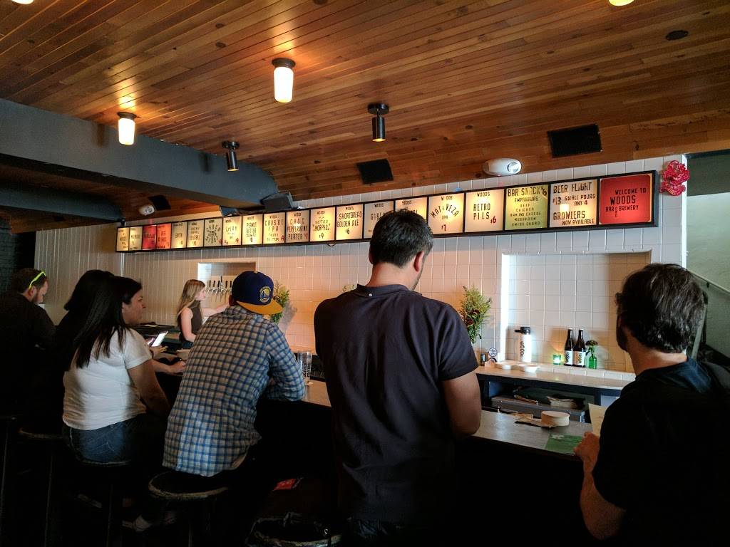 Woods Bar & Brewery | restaurant | 1701 Telegraph Ave, Oakland, CA 94612, USA | 5107478171 OR +1 510-747-8171