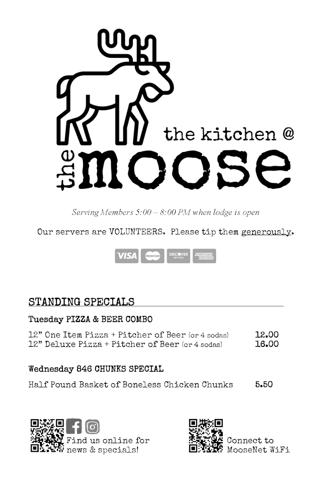 Tiffin Moose Family Center: Lodge #846 | restaurant | 1146 OH-53, Tiffin, OH 44883, USA | 4194473471 OR +1 419-447-3471