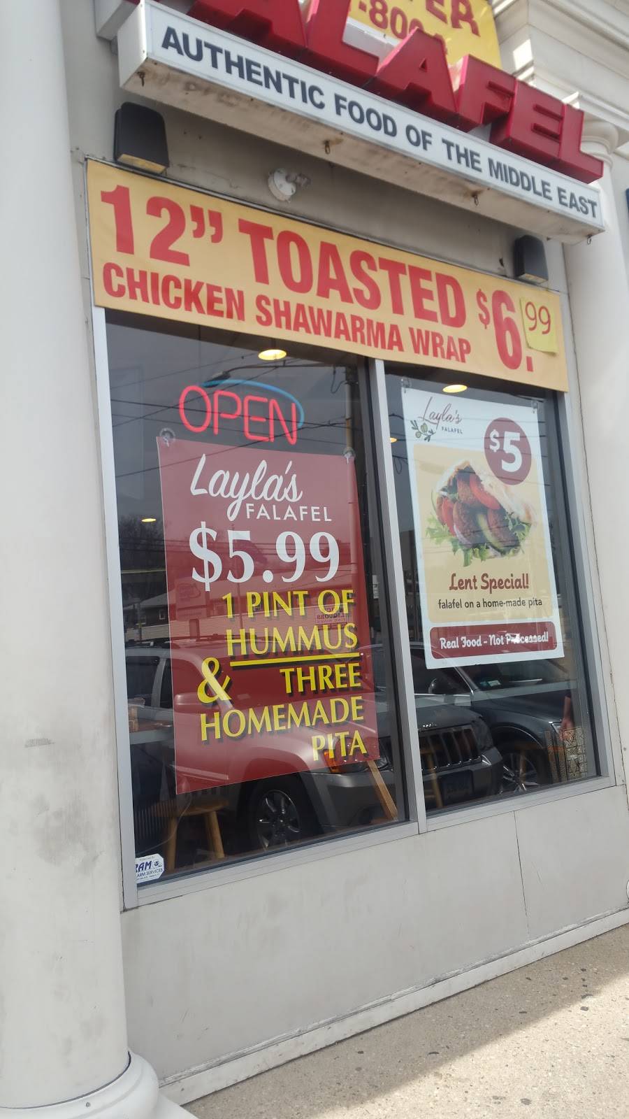 Laylas Falafel | restaurant | 926 High Ridge Rd, Stamford, CT 06905, USA | 2034618004 OR +1 203-461-8004