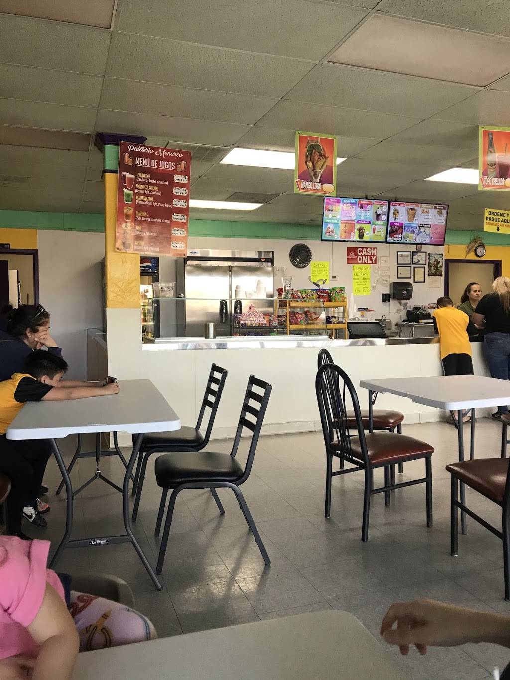 Paleteria Monarca | restaurant | 1001 E Jefferson St, Grand Prairie, TX 75051, USA | 9722663898 OR +1 972-266-3898