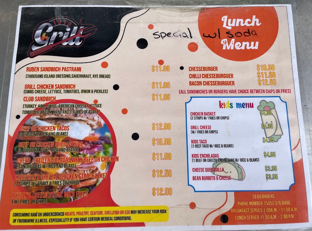 1810 GRILL | restaurant | 3433 NM-434, Angel Fire, NM 87710, USA | 5053760406 OR +1 505-376-0406