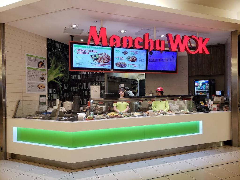 Manchu Wok | restaurant | 1, Promenade Circle #F110, Promenade, Thornhill, ON L4J 4P8, Canada | 9057311488 OR +1 905-731-1488