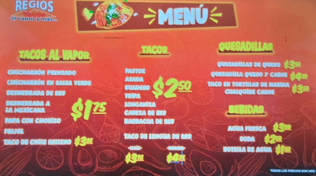 REGIOS tacos a vapor | restaurant | 9414 N Lamar Blvd, Austin, TX 78753, USA | 5129560828 OR +1 512-956-0828