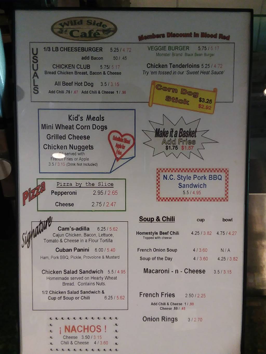 Wild Side Cafe | restaurant | 524 J Clyde Morris Blvd, Newport News, VA 23601, USA | 7575347477 OR +1 757-534-7477