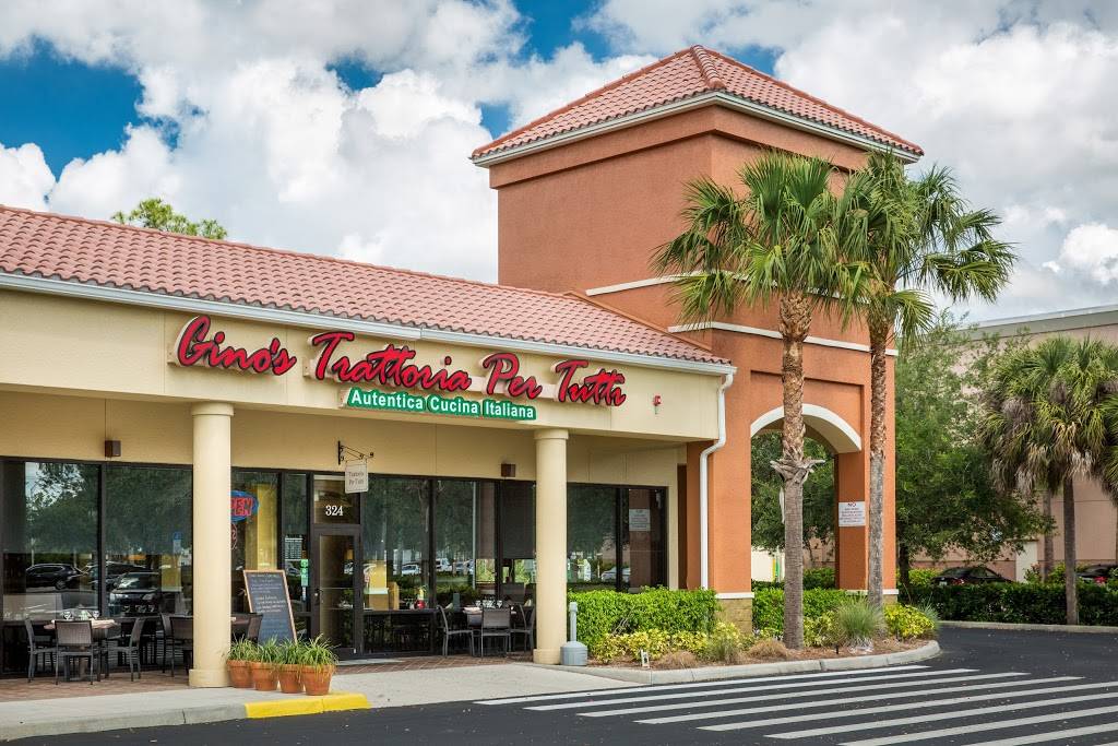 Ginos Trattoria Per Tutti | restaurant | 15215 Collier Blvd, Naples, FL 34119, USA | 2393549955 OR +1 239-354-9955