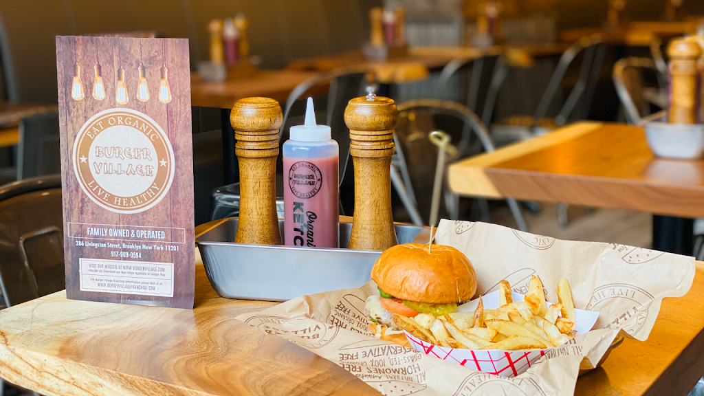 Burger Village | restaurant | 286 Livingston St, Brooklyn, NY 11217, USA | 9179090594 OR +1 917-909-0594