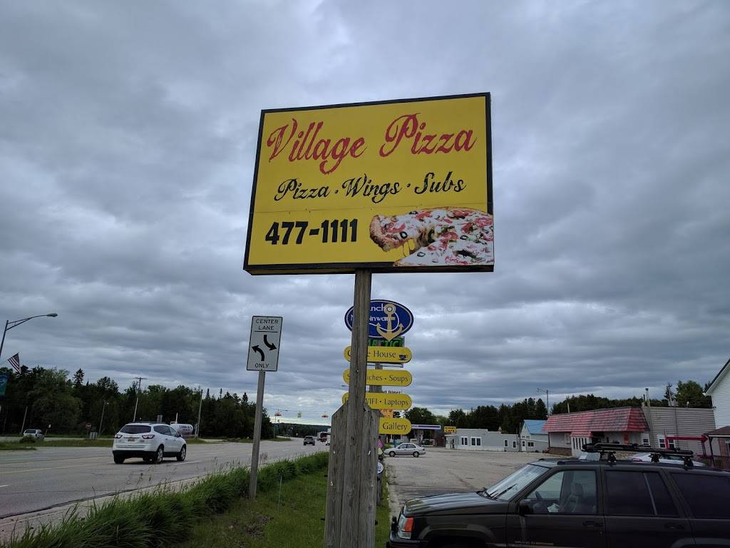 Village Pizza | restaurant | W11627 US-2, Naubinway, MI 49762, USA | 9064771111 OR +1 906-477-1111