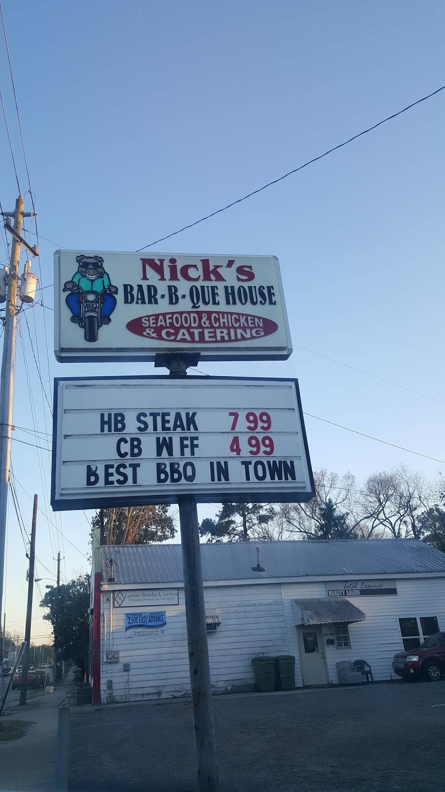 Nicks BBQ & Drive-In | restaurant | 310 S Main St, Darlington, SC 29532, United States | 8433936684 OR +1 843-393-6684