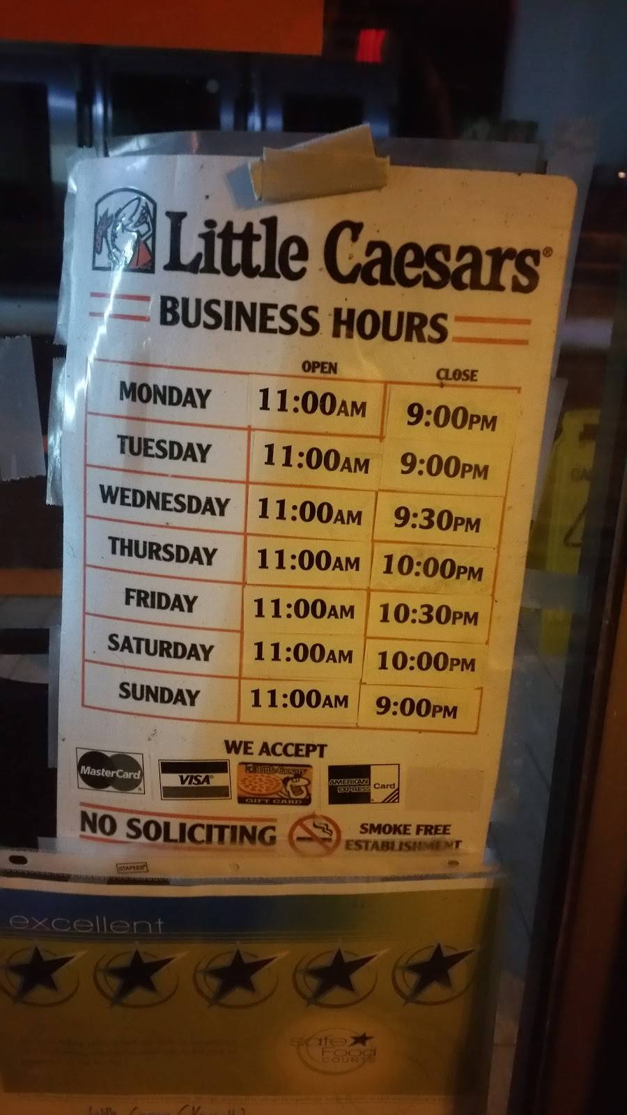 Little Caesars Pizza | meal takeaway | 59 Main St E, Kingsville, ON N9Y 1A1, Canada | 5197336666 OR +1 519-733-6666