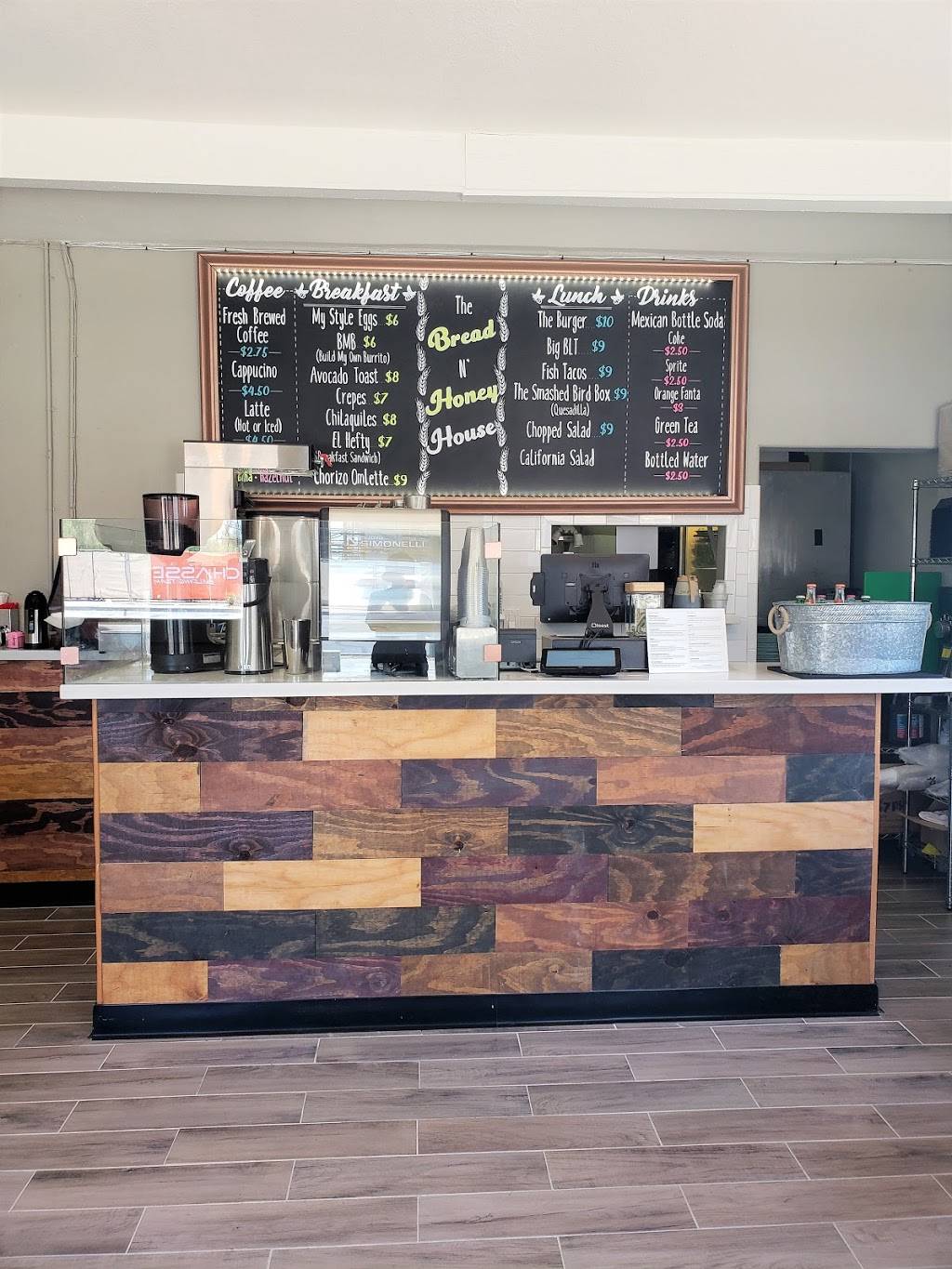 The Bread and Honey House | restaurant | 4700 E Van Buren St, Phoenix, AZ 85008, USA | 6022756996 OR +1 602-275-6996