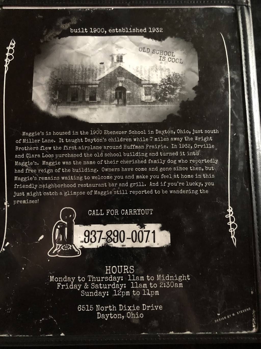 Maggies Place | restaurant | 6515 N Dixie Dr, Dayton, OH 45414, USA | 9378900071 OR +1 937-890-0071