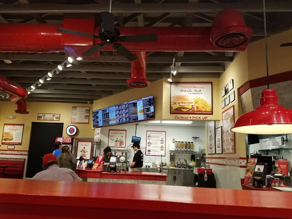 Freddys Frozen Custard & Steakburgers | restaurant | 20450 Southwest Fwy, Richmond, TX 77469, USA | 2812396900 OR +1 281-239-6900