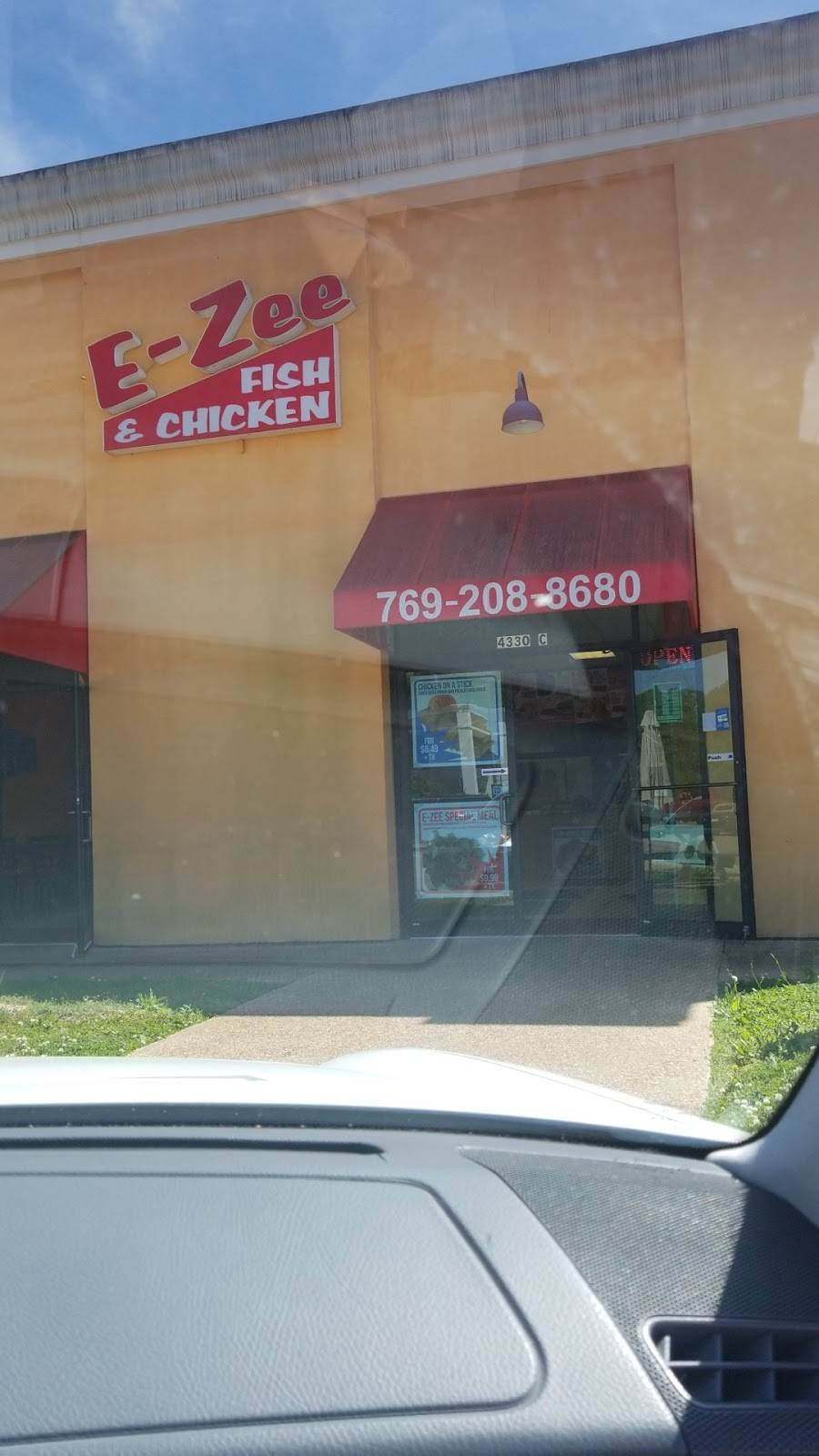 E-Zee Fish & Chicken | restaurant | 4330 N State St, Jackson, MS 39206, USA | 7692088680 OR +1 769-208-8680