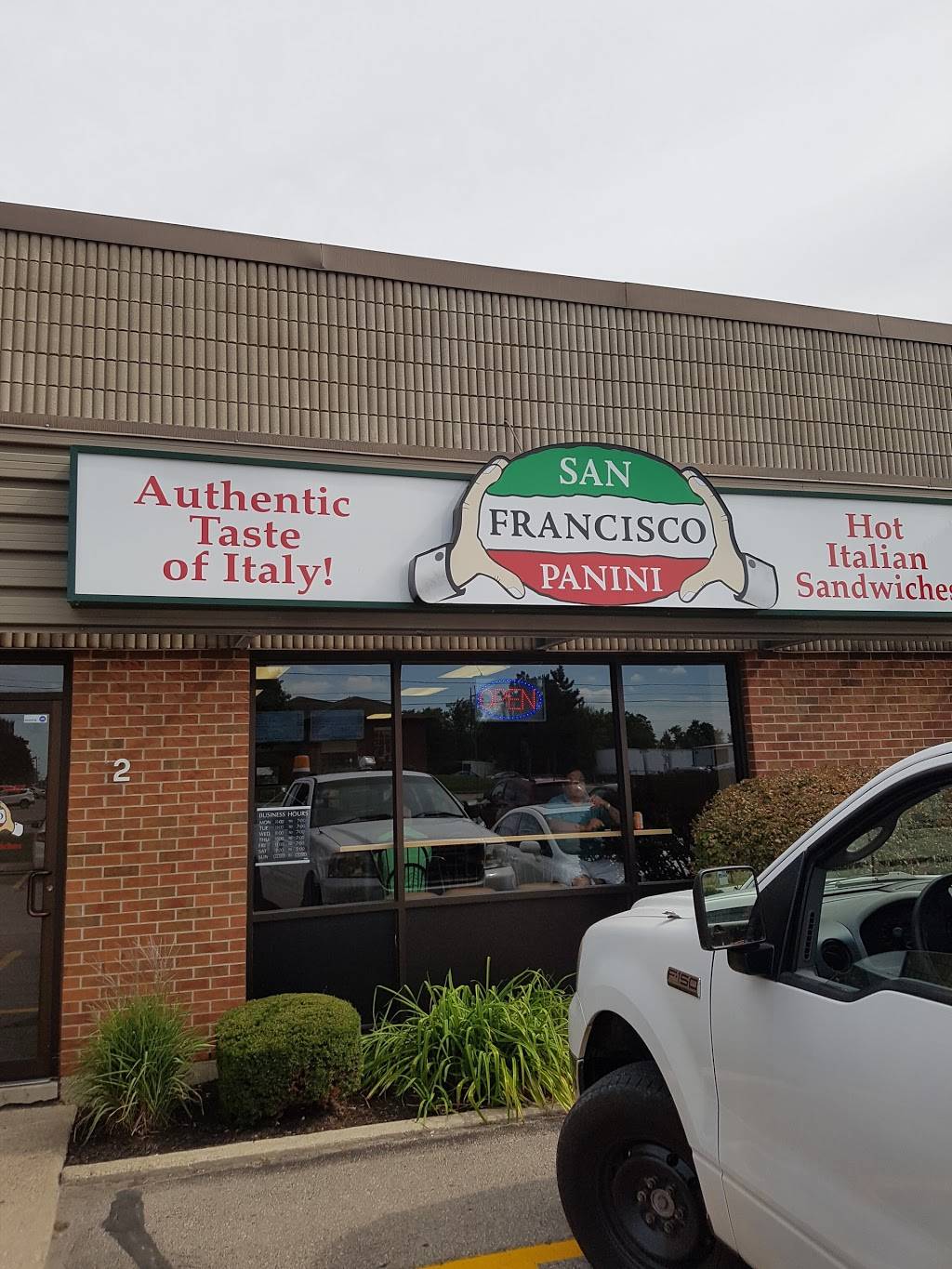 San Francisco Panini | meal takeaway | 485 Silvercreek Pkwy N #12, Guelph, ON N1H 7K5, Canada | 5192658325 OR +1 519-265-8325