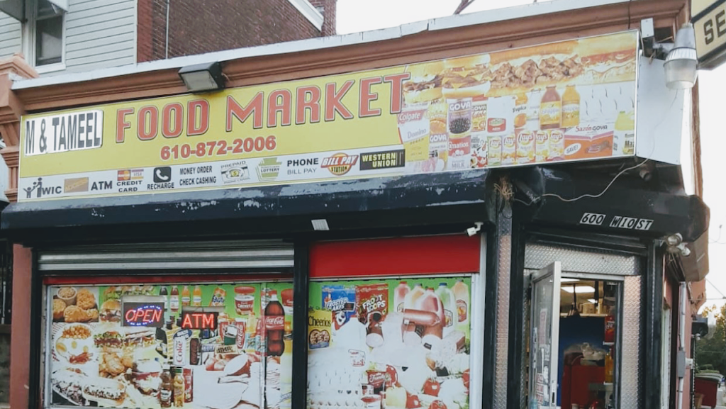 M & Tameel Food Market | restaurant | 600 W 10th St, Chester, PA 19013, USA | 6108722006 OR +1 610-872-2006