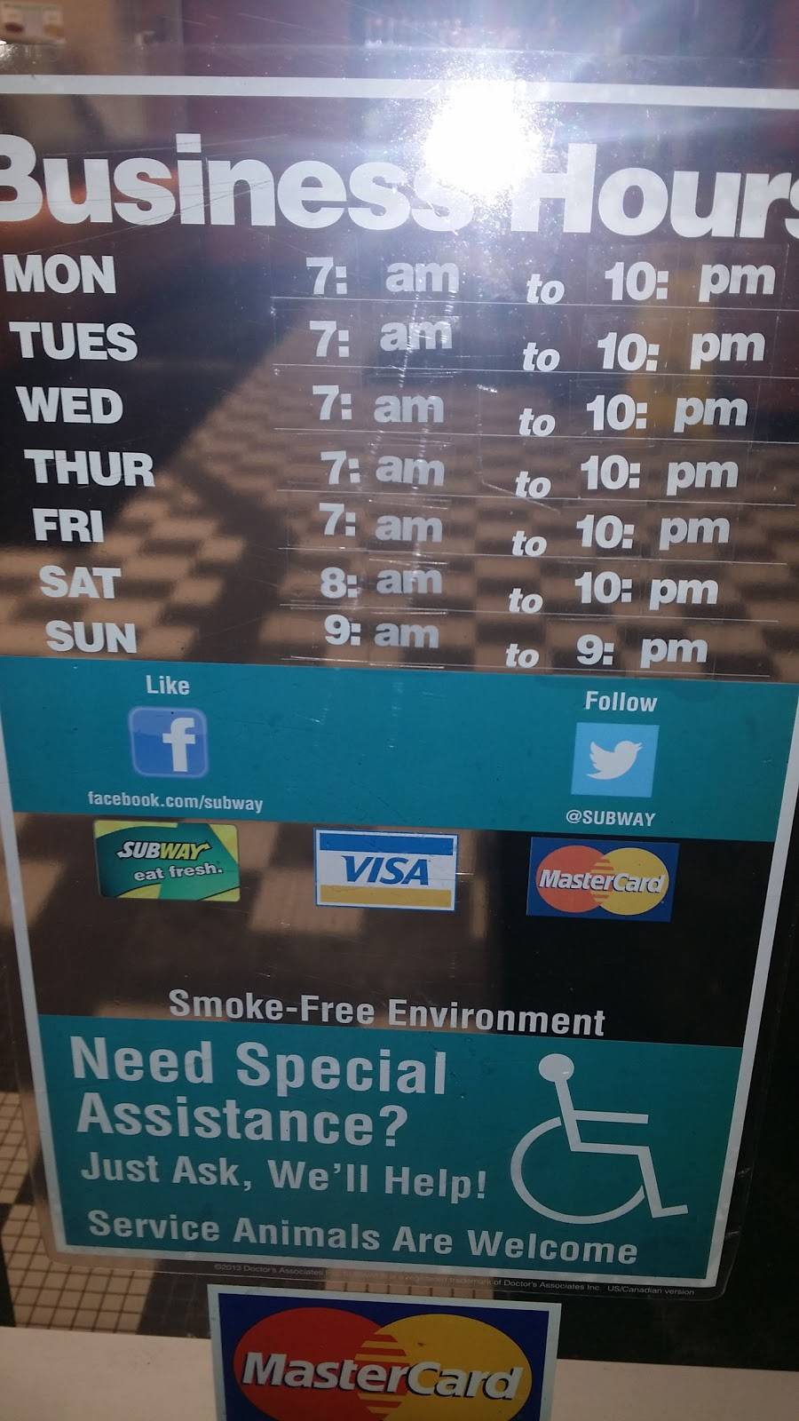 Subway Restaurants | restaurant | 6315 S Cottage Grove Ave, Chicago, IL 60637, USA | 8722443530 OR +1 872-244-3530