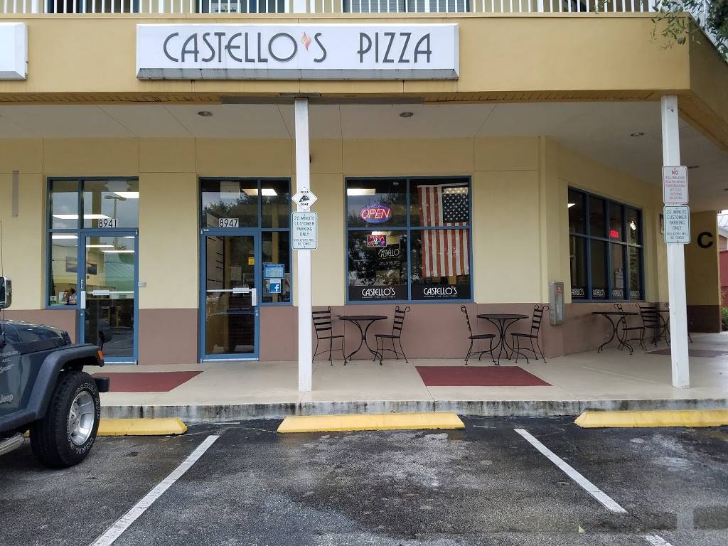 Castellos Pizza | restaurant | 8947 Conroy Windermere Rd, Orlando, FL 32835, USA | 4078760021 OR +1 407-876-0021