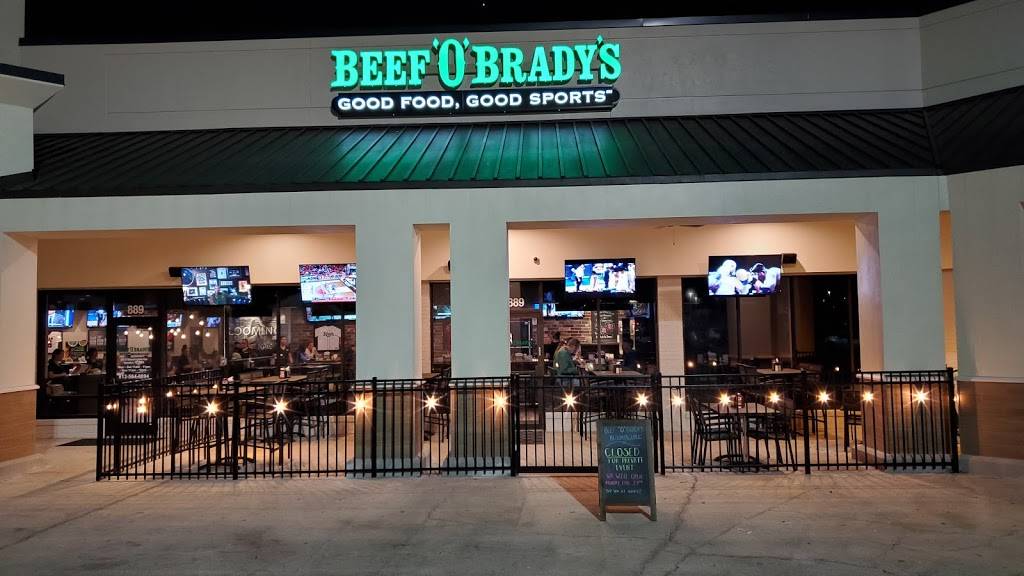 Beef O Bradys | restaurant | 889 E Bloomingdale Ave, Brandon, FL 33511, USA | 8135648894 OR +1 813-564-8894