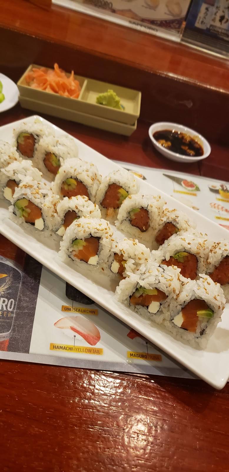Wasabi Sushi | restaurant | 2662 Garnet Ave, San Diego, CA 92109, USA | 8582722275 OR +1 858-272-2275