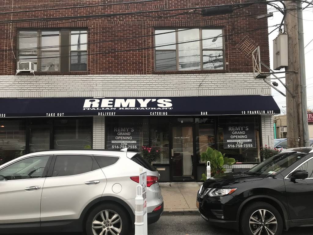 Remys Italian Restaurant | restaurant | 10 Franklin Ave, Hewlett, NY 11557, USA | 5167587555 OR +1 516-758-7555
