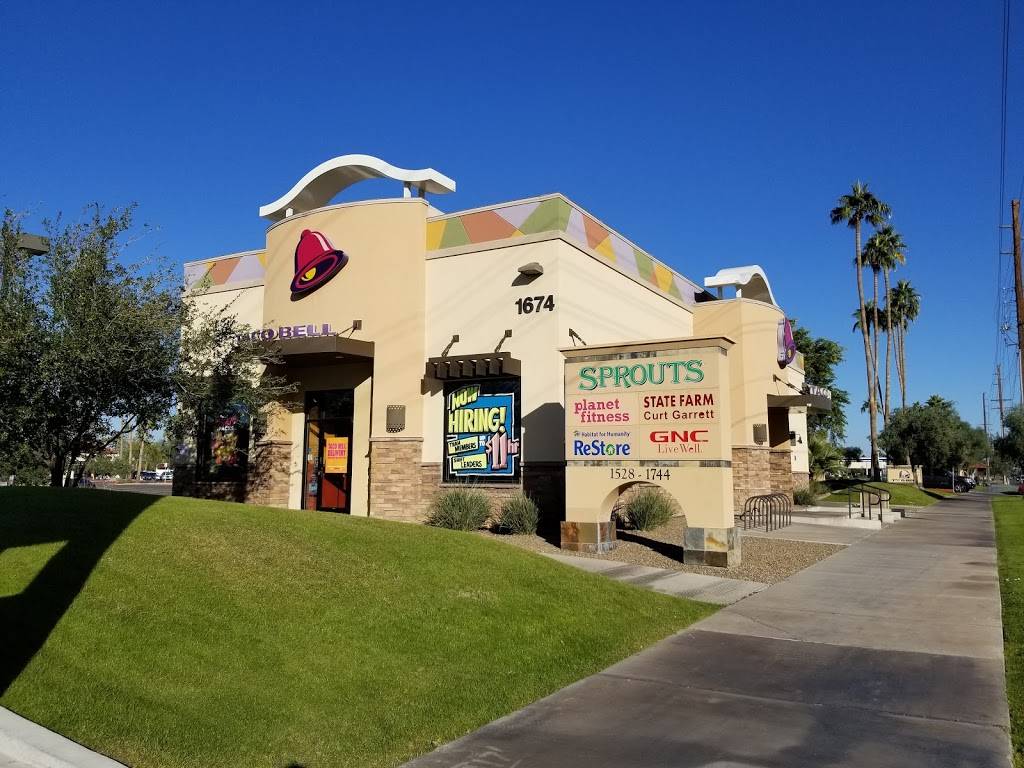 Taco Bell | meal takeaway | 1674 E Southern Ave, Tempe, AZ 85282, USA | 4808383468 OR +1 480-838-3468