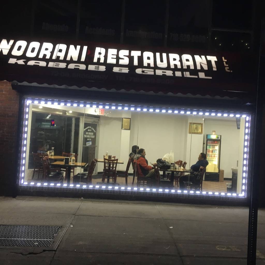 Noorani | restaurant | 72 08 Broadway, Jackson Heights, NY 11372, USA | 7188989300 OR +1 718-898-9300