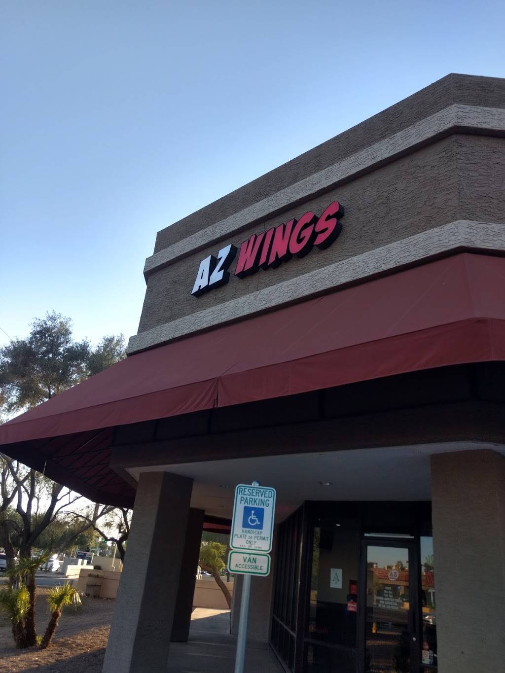 AZ Wings | restaurant | 1804 E Southern Ave #1, Tempe, AZ 85282, USA | 4806562422 OR +1 480-656-2422
