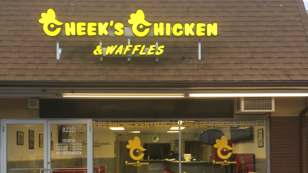 Cheeks Chicken & Waffles | restaurant | 822 E Center St, Wallingford, CT 06492, USA | 2032691119 OR +1 203-269-1119