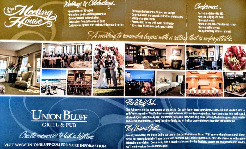 The Bluff Pub | restaurant | 8 Beach St, York, ME 03909, USA | 2073631333 OR +1 207-363-1333