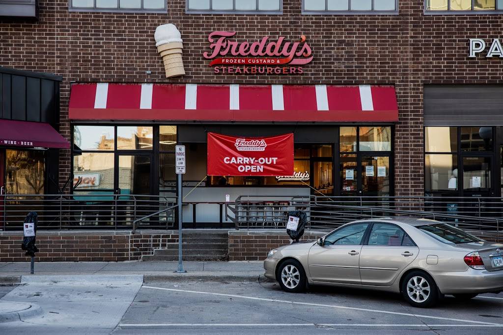 Freddys Frozen Custard & Steakburgers | restaurant | 201 S Clinton St Suite 146, Iowa City, IA 52240, USA | 3195196400 OR +1 319-519-6400
