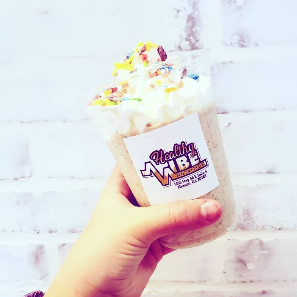 Healthy Vibe Nutrition | restaurant | 1485 Hwy 34 E, A, Newnan, GA 30265, USA | 6786736461 OR +1 678-673-6461