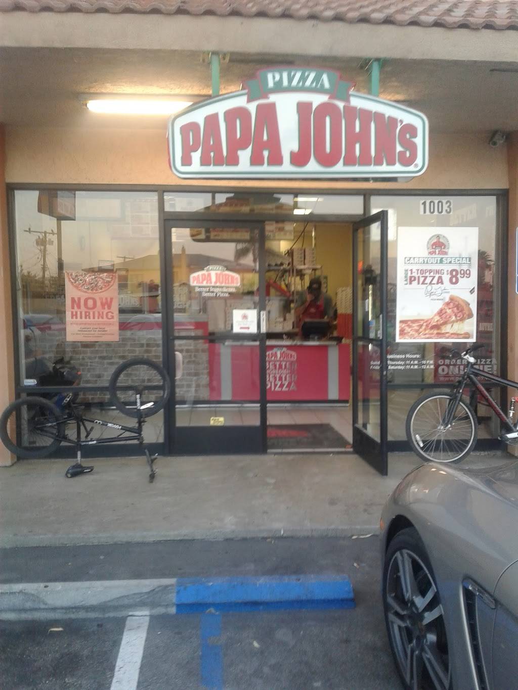 Papa Johns Pizza | restaurant | 1003 S Hacienda Blvd, Hacienda Heights, CA 91745, USA | 6269617272 OR +1 626-961-7272