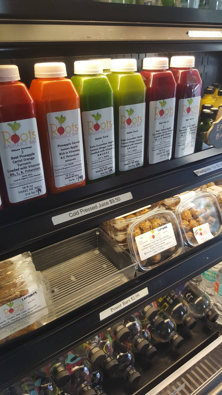 Roots Raw Juice Bar | cafe | 134 N 4th St Suite #1220, Lake Mary, FL 32746, USA | 4074895629 OR +1 407-489-5629