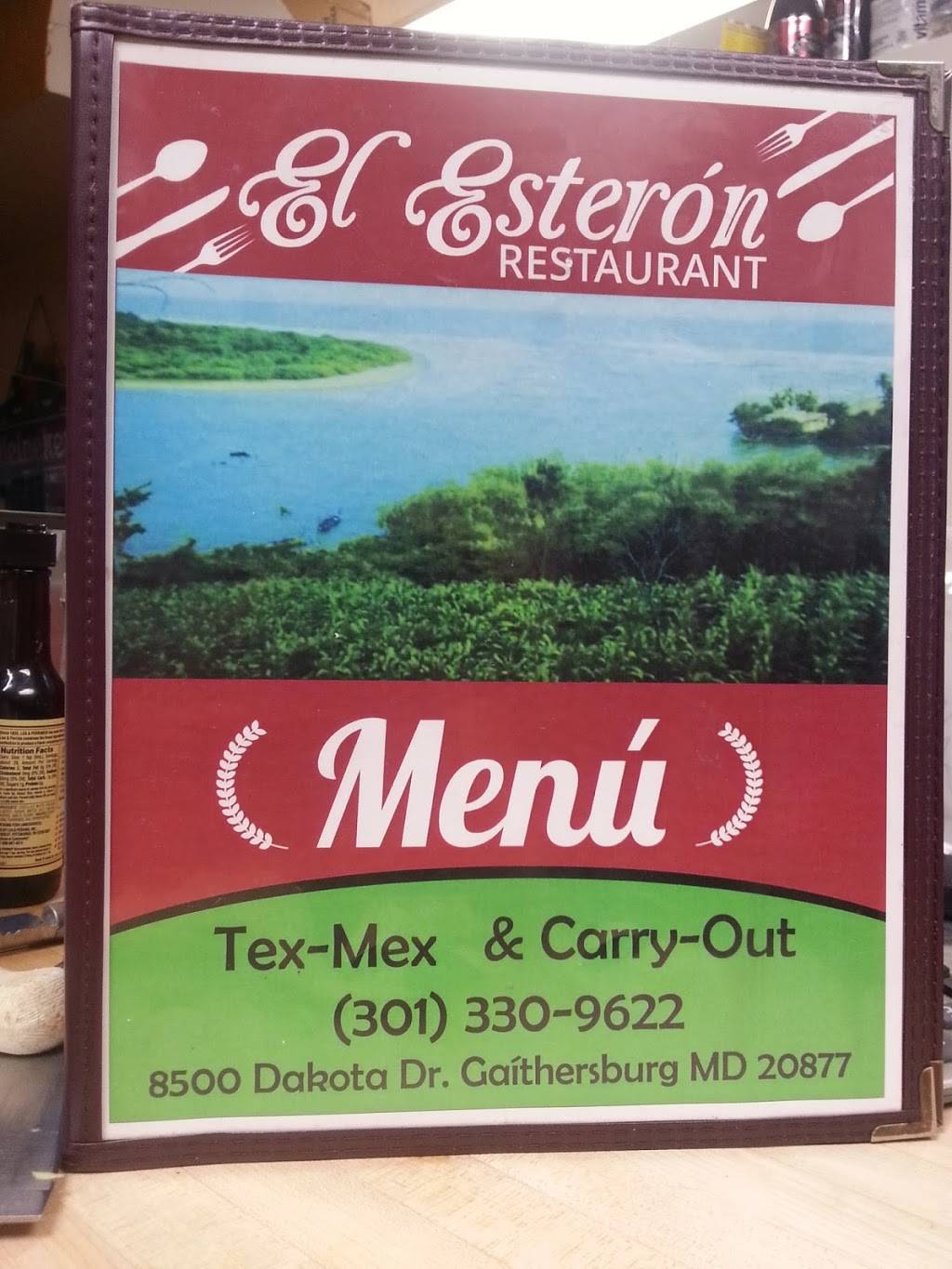 El Esteron | restaurant | 8500 Dakota Dr, Gaithersburg, MD 20877, USA | 3013309622 OR +1 301-330-9622