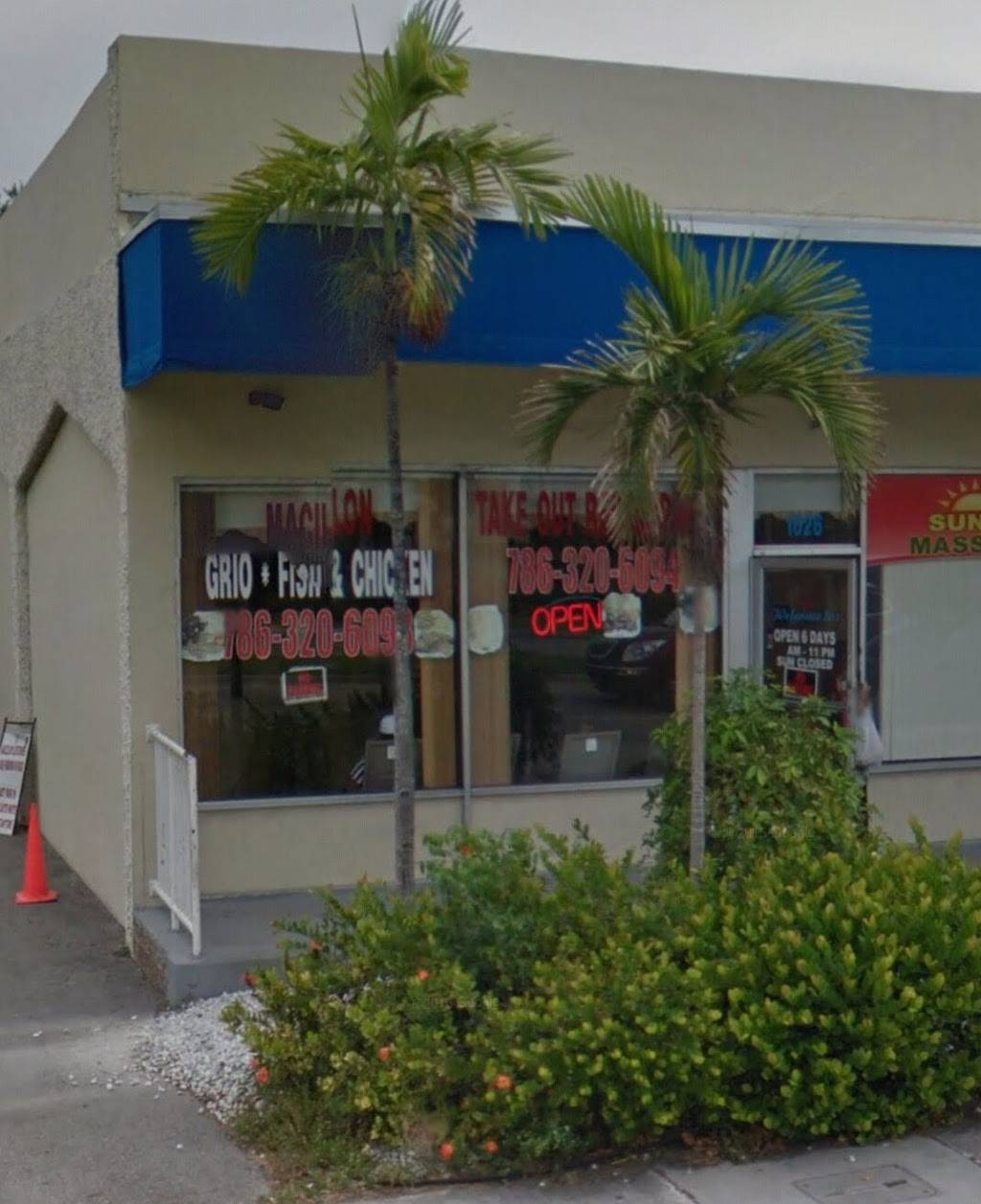 Macillon Grio Fish & Chicken | restaurant | 1026 N Miami Beach Blvd, North Miami Beach, FL 33162, USA | 7863206093 OR +1 786-320-6093