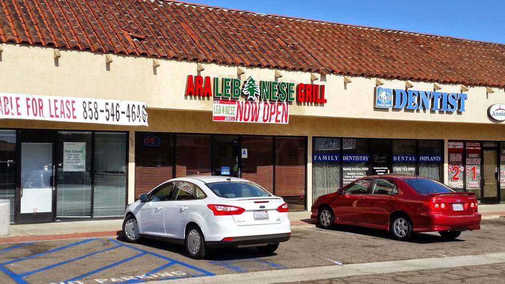 Ara Lebanese Grill Mediterranean | restaurant | 997 W San Marcos Blvd, San Marcos, CA 92078, USA | 7605004370 OR +1 760-500-4370