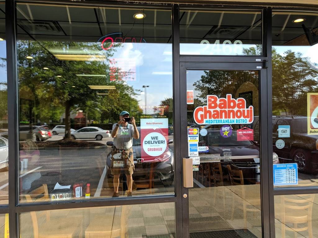 Baba Ghannouj Mediterranean Bistro | restaurant | 2468 Walnut St, Cary, NC 27518, USA | 9192330907 OR +1 919-233-0907