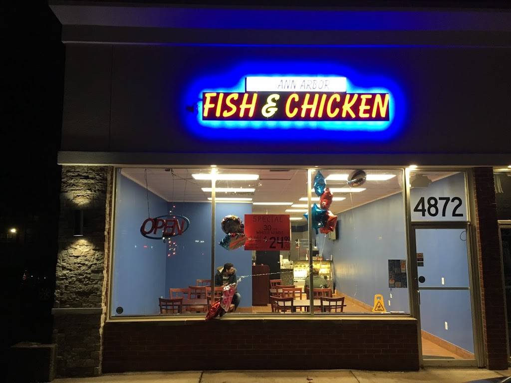 Ann Arbor Fish & Chicken | restaurant | 4872 Washtenaw Ave, Ann Arbor, MI 48108, USA | 7345441833 OR +1 734-544-1833