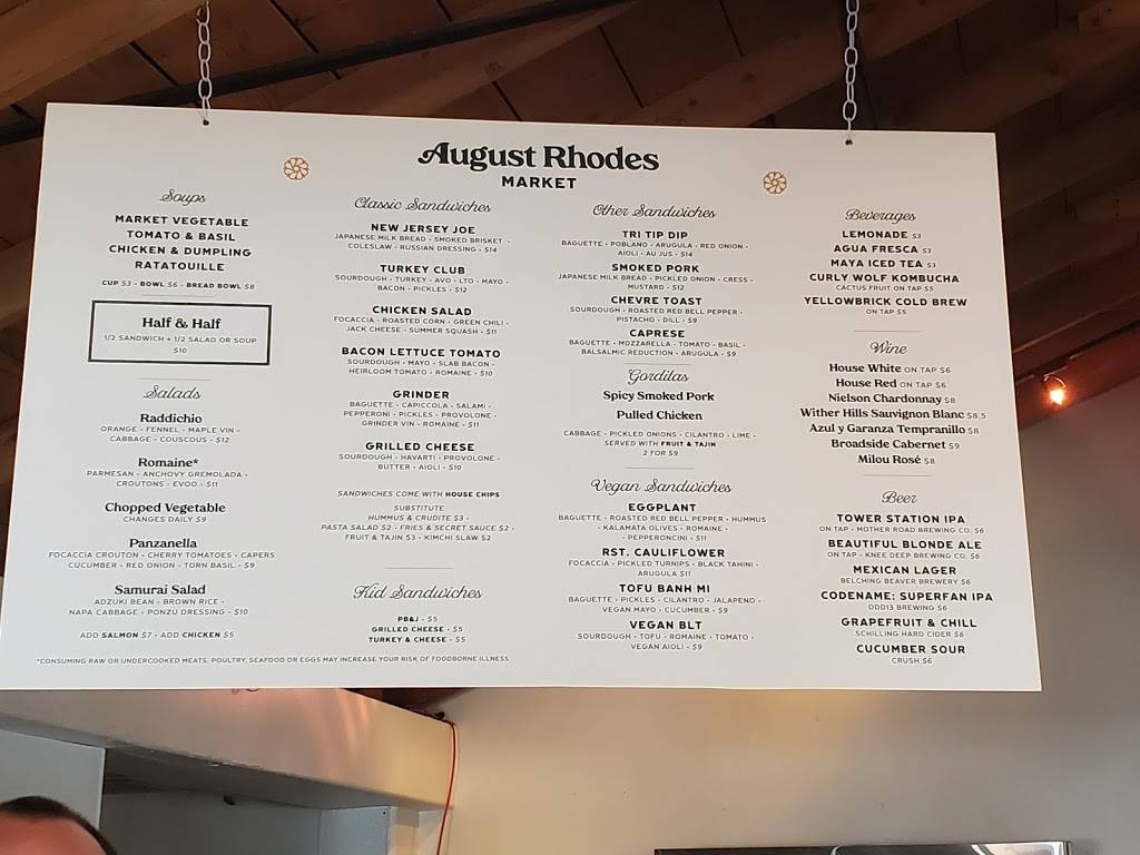 August Rhodes Market | restaurant | 3073 N Campbell Ave, Tucson, AZ 85719, USA | 5204478873 OR +1 520-447-8873