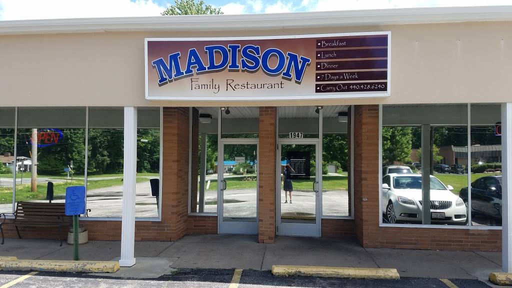 Madison Family Restaurant | restaurant | 1947 Hubbard Rd, Madison, OH 44057, USA | 4404286240 OR +1 440-428-6240