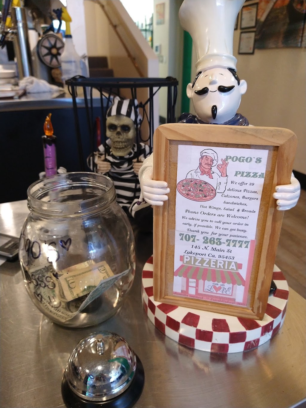 Pogos Pizza | restaurant | 149 N Main St, Lakeport, CA 95453, USA | 7072637777 OR +1 707-263-7777