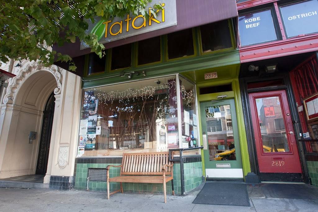 Tataki Sushi and Sake Bar | restaurant | 2827 California St, San Francisco, CA 94115, USA | 4159311182 OR +1 415-931-1182