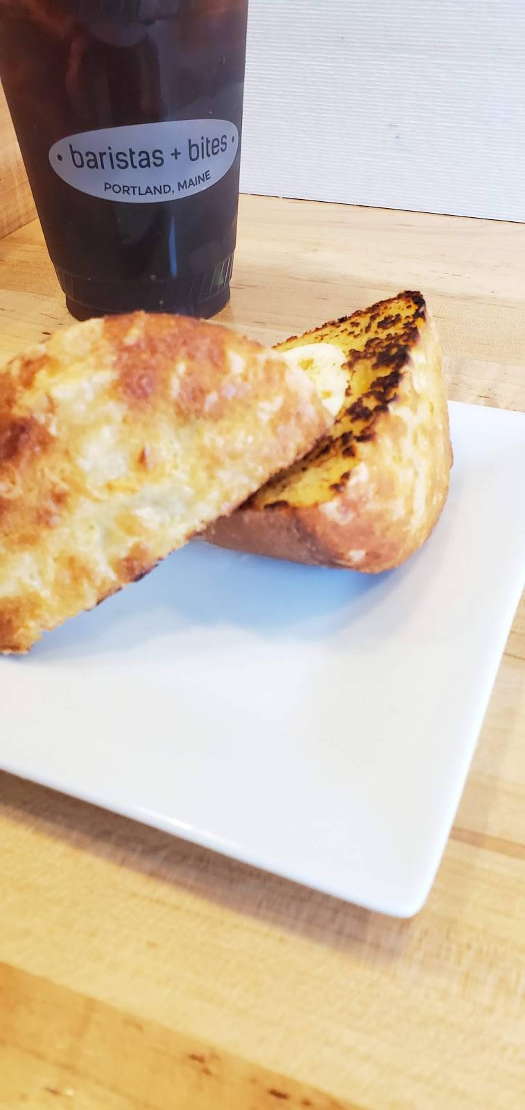 baristas+bites | cafe | 469 Fore St, Portland, ME 04101, USA | 2077730800 OR +1 207-773-0800