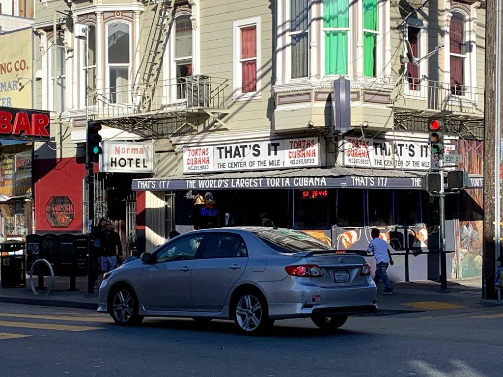 Thats It | restaurant | 2699 Mission St, San Francisco, CA 94110, USA | 4152859833 OR +1 415-285-9833