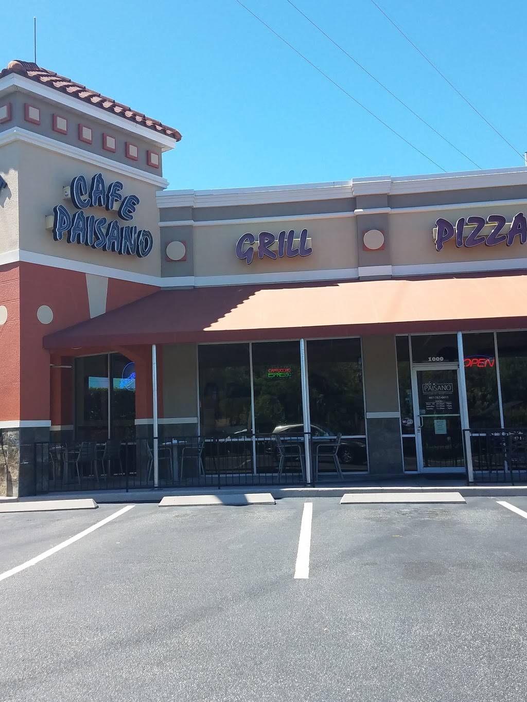 Cafe Paisano | meal delivery | 182 W State Rd 434 #1000, Longwood, FL 32750, USA | 4077670011 OR +1 407-767-0011