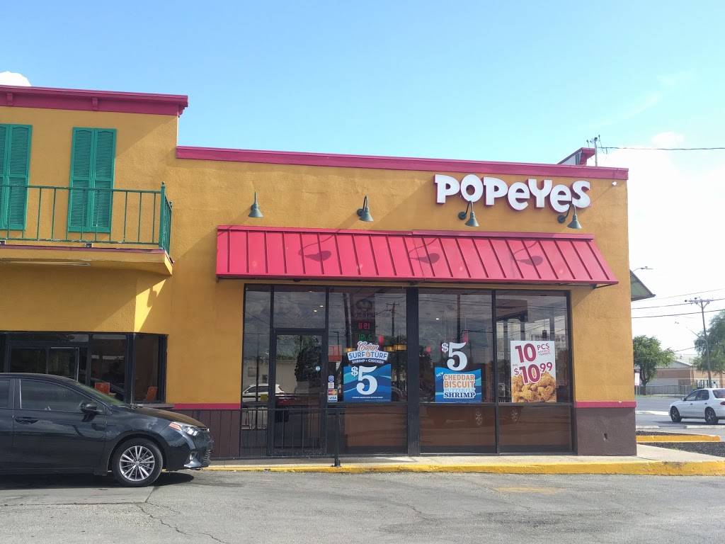 Popeyes Louisiana Kitchen | restaurant | 506 S WW White Rd, San Antonio, TX 78220, USA | 2103335504 OR +1 210-333-5504