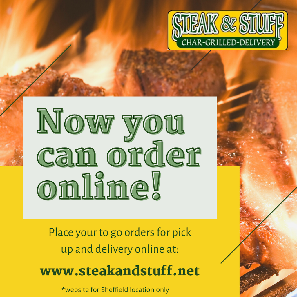 Steak and Stuff | restaurant | 401 Cox Blvd Ste F, Sheffield, AL 35660, USA | 2563812117 OR +1 256-381-2117
